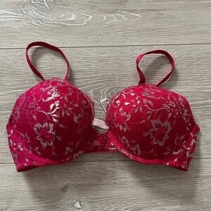 Pink Victoria’s Secret Push Up Bra